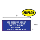 Joe Biden Is About To Show Sticker