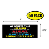 Joe Biden Someone Elses Puppet Sticker