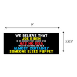 Joe Biden Someone Elses Puppet Sticker