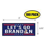 Lets Go Brandon Biden Ice Cream Sticker