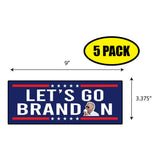 Lets Go Brandon Biden Ice Cream Sticker
