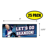 Lets Go Brandon Cheerleader Sticker