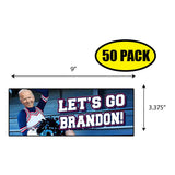 Lets Go Brandon Cheerleader Sticker