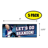 Lets Go Brandon Cheerleader Sticker