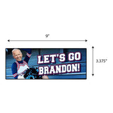 Lets Go Brandon Cheerleader Sticker
