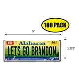 LGB Lic Plate Alabama Sticker