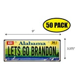 LGB Lic Plate Alabama Sticker