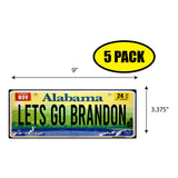LGB Lic Plate Alabama Sticker