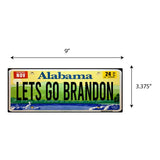 LGB Lic Plate Alabama Sticker