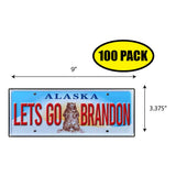 LGB Lic Plate Alaska Sticker