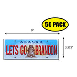 LGB Lic Plate Alaska Sticker