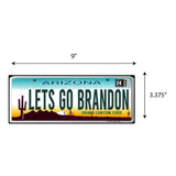 LGB Lic Plate Arizona Sticker