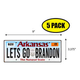 LGB Lic Plate Arkansas Sticker