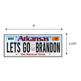 LGB Lic Plate Arkansas Sticker