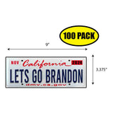 LGB Lic Plate California Sticker