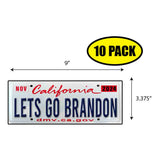 LGB Lic Plate California Sticker