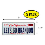 LGB Lic Plate California Sticker