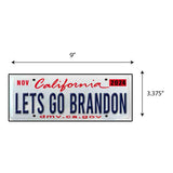 LGB Lic Plate California Sticker