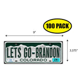 LGB Lic Plate Colorado Sticker