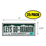 LGB Lic Plate Colorado Sticker