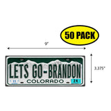 LGB Lic Plate Colorado Sticker