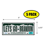 LGB Lic Plate Colorado Sticker