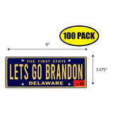 LGB Lic Plate Delaware Sticker