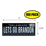 LGB Lic Plate Delaware Sticker