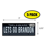 LGB Lic Plate Delaware Sticker