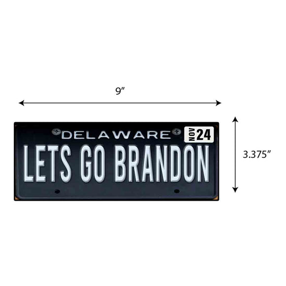 LGB Lic Plate Delaware Sticker