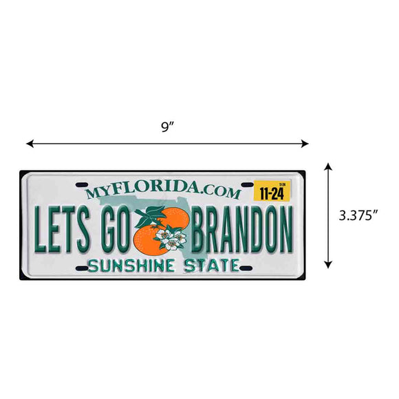 LGB Lic Plate Florida Sticker