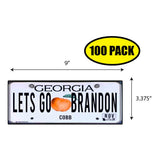 LGB Lic Plate Georgia Sticker