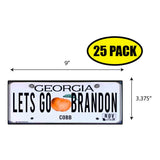 LGB Lic Plate Georgia Sticker