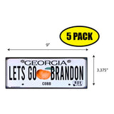 LGB Lic Plate Georgia Sticker