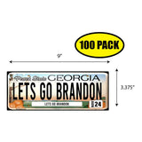 LGB Lic Plate Georgia Sticker