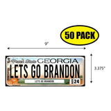 LGB Lic Plate Georgia Sticker