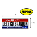 LGB Lic Plate Idaho Sticker