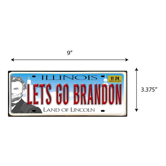 LGB Lic Plate Illinois Sticker