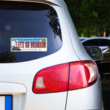 LGB Lic Plate Illinois Sticker