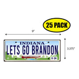 LGB Lic Plate Indiana Sticker