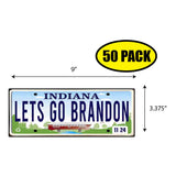 LGB Lic Plate Indiana Sticker