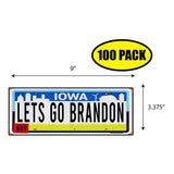 LGB Lic Plate Iowa Sticker