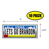 LGB Lic Plate Iowa Sticker
