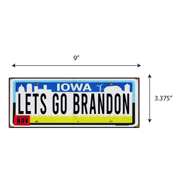 LGB Lic Plate Iowa Sticker