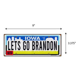 LGB Lic Plate Iowa Sticker