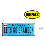 LGB Lic Plate Kansas Sticker