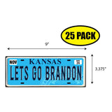 LGB Lic Plate Kansas Sticker