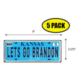 LGB Lic Plate Kansas Sticker