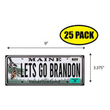 LGB Lic Plate Maine Sticker