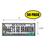 LGB Lic Plate Maine Sticker